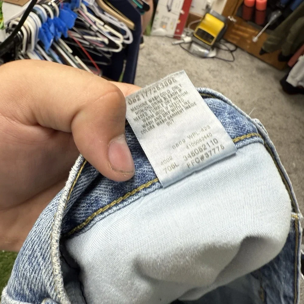Levis 505 Jean Shorts Mens 40 Denim Jorts Baggy Loose Skater Casual 90s Workwear
